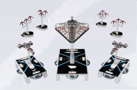 Star Wars Armada Galactic Republic Fleet Starter Star Wars Armada Fantasy Flight Games   