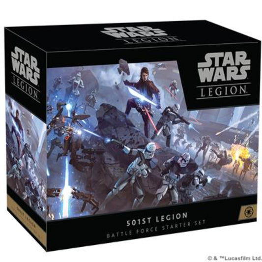 Star Wars Legion 501st Legion Battle Force Starter Set Star Wars Legion Fantasy Flight Games   