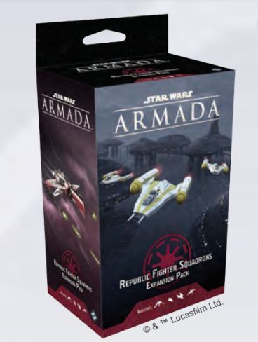 Star Wars Armada Republic Fighter Squadrons Expansion Pack Star Wars Armada Fantasy Flight Games   