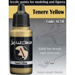 Scale 75 Scalecolor Tenere Yellow 17ml Scalecolor Paints Scale 75   