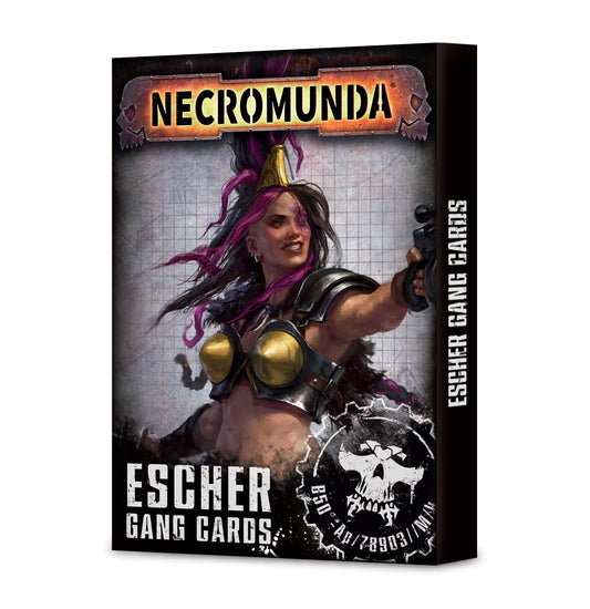 Escher Gang Tactics Cards (Second Edition) Necromunda Games Workshop Default Title  