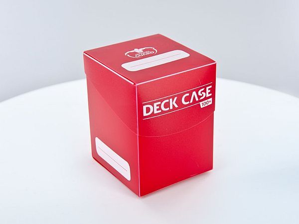 Ultimate Guard Deck Case 100+ Standard Size Red Deck Box Deck Box Ultimate Guard   