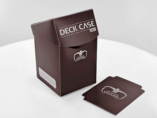 Ultimate Guard Deck Case 100+ Standard Size Brown Deck Box Card Protectors Ultimate Guard Default Title  
