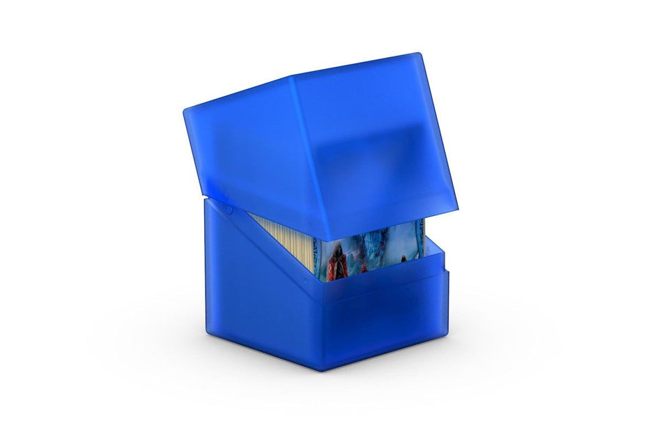 Ultimate Guard Boulder Deck Case 100+ Standard Size Sapphire Deck Box Deck Box Ultimate Guard Default Title  