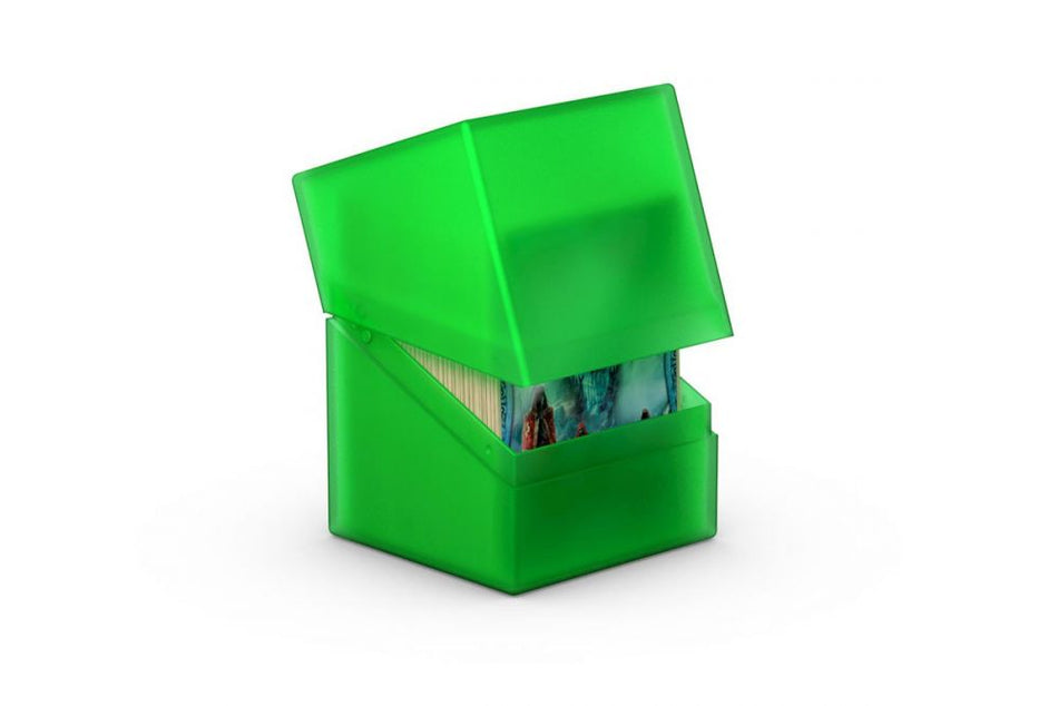 Ultimate Guard Boulder Deck Case 100+ Standard Size Emerald Deck Box Deck Box Ultimate Guard   