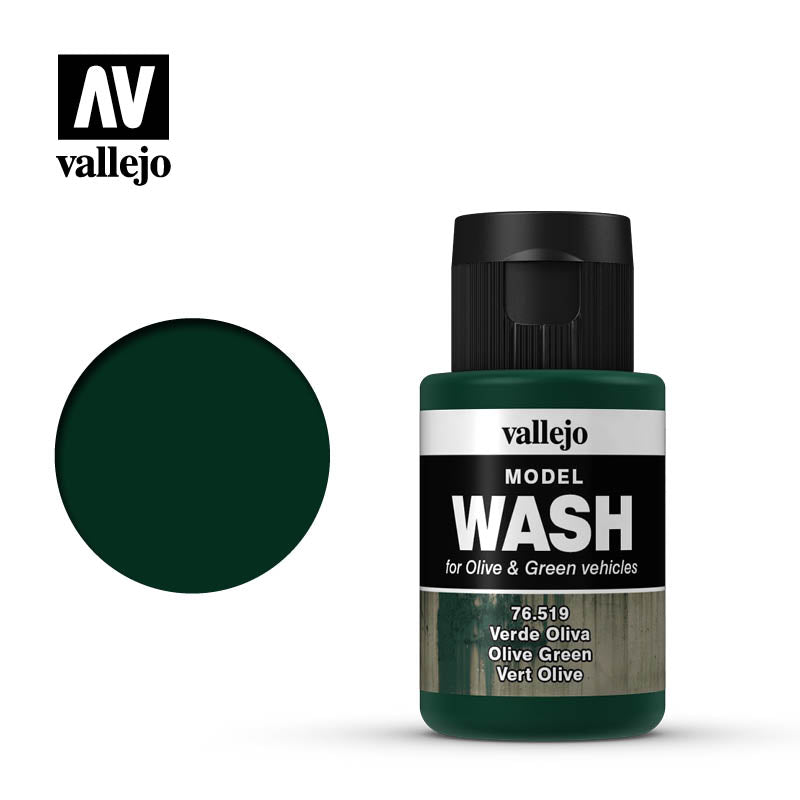 Vallejo Model Wash 76.519 Olive Green Vallejo Model Wash Vallejo   