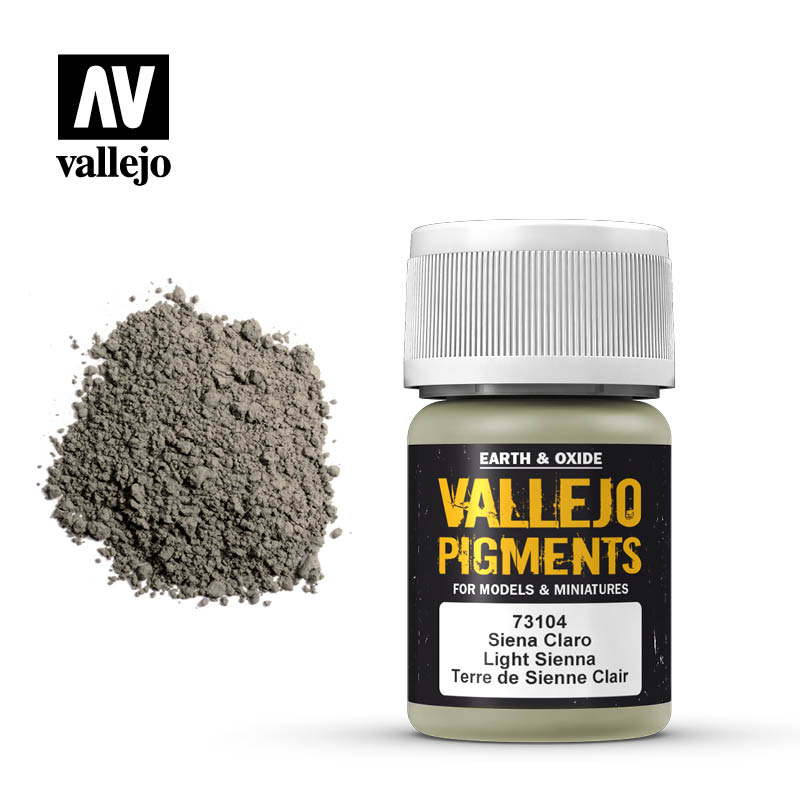 73.104 Vallejo Pigments Light Sienna Vallejo Pigments Vallejo   