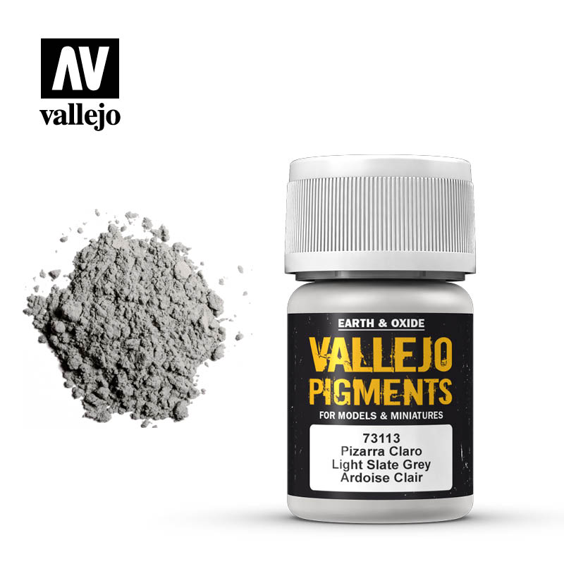 73.113 Vallejo Pigments Light Slate Grey Vallejo Pigments Vallejo   