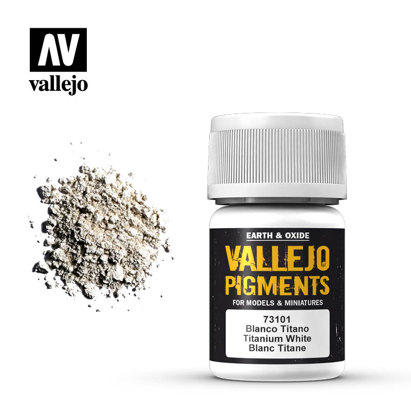 73.101 Titanium White - Vallejo Pigments Vallejo Pigments Vallejo   