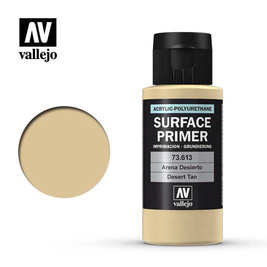 Vallejo Surface Primer - Desert Tan Base 60 ml Vallejo Auxiliary Vallejo   