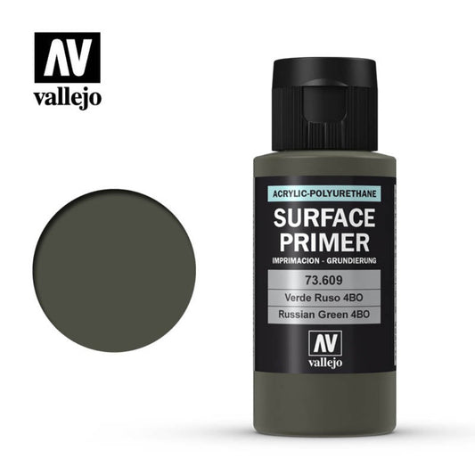 Vallejo Surface Primer - Russian Green 4BO 60 ml Vallejo Auxiliary Vallejo   