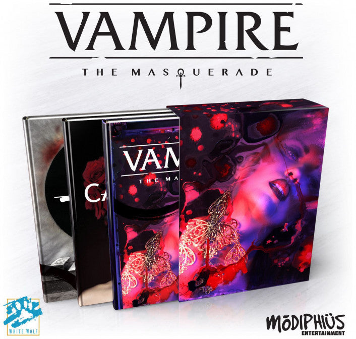 Vampire the Masquerade Slipcase Set (3 Books in Slipcase) Vampire the Masquerade Lets Play Games   