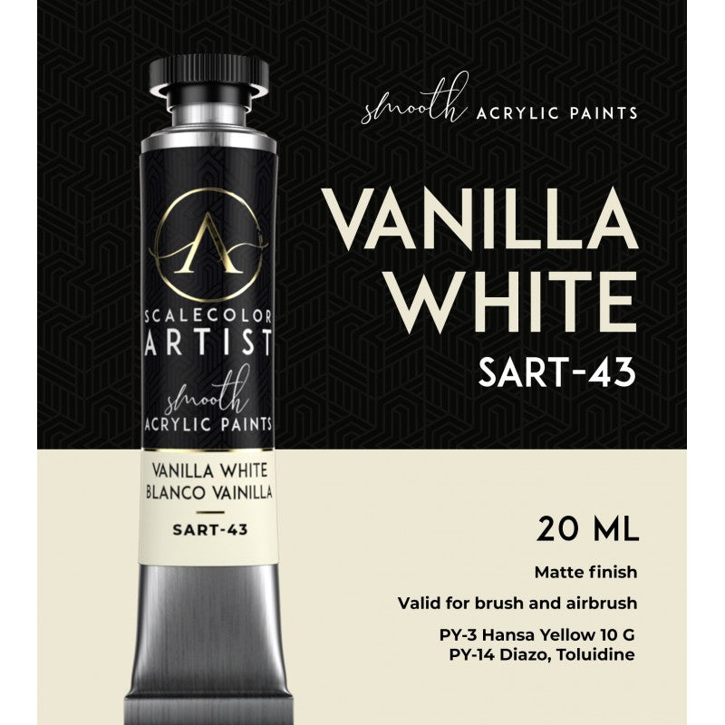 SART-43 VANILLA WHITE Scale75 Artist Range Lets Play Games   