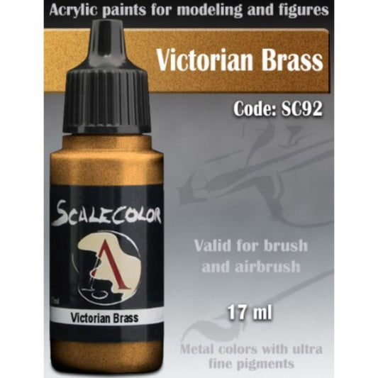 Scale 75 Scalecolor Metal n' Alchemy Victorian Brass 17ml Scalecolor Paints Scale 75 Default Title  