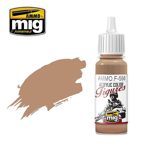 F-550 FIGURES PAINTS Warm Skin Tone MIG Special Figures Paints Ammo by MIG   