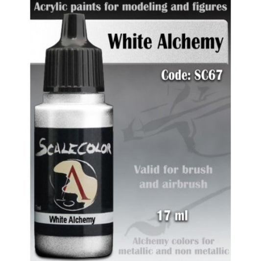 Scale 75 Scalecolor Metal n' Alchemy White Metal 17ml Scalecolor Paints Scale 75 Default Title  