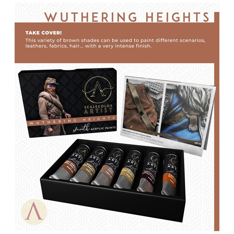 Scalecolor Artist - Wuthering Heights Scalecolor Paint Sets Lets Play Games   